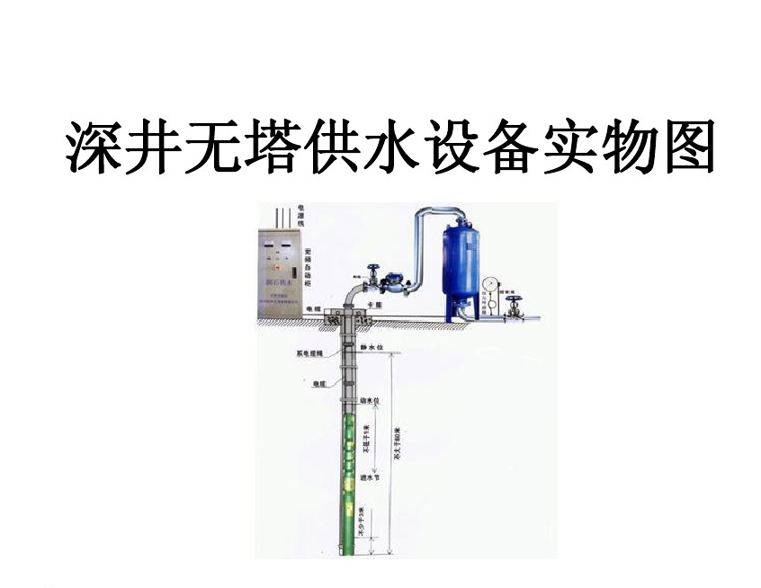 郑州上街区井泵无塔式供水设备